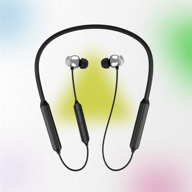 Collar classic pro neckband with yellow and white background 1