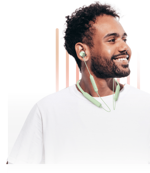 Man weared collar classic pro rich sound