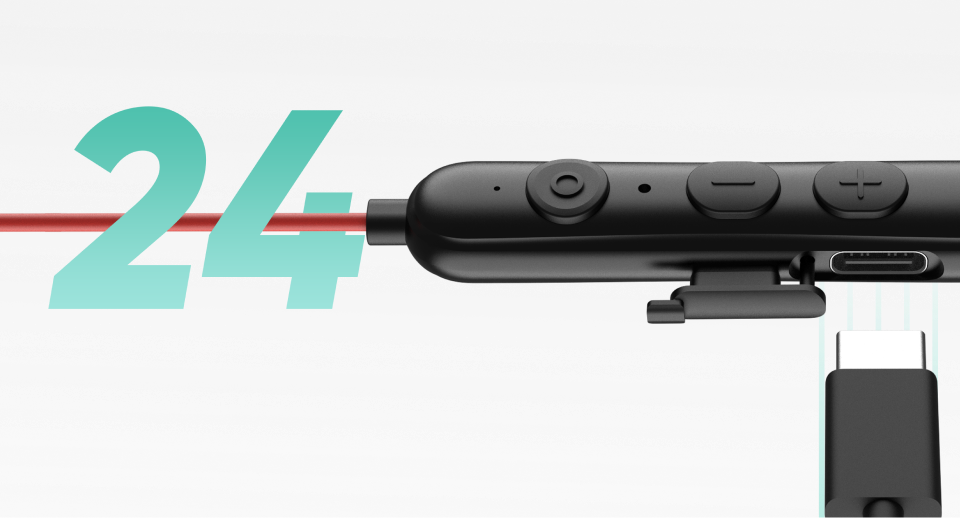 Uninterrupted playtime in Collar D 25 neckband