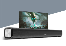 Soundbar with Smooth Design