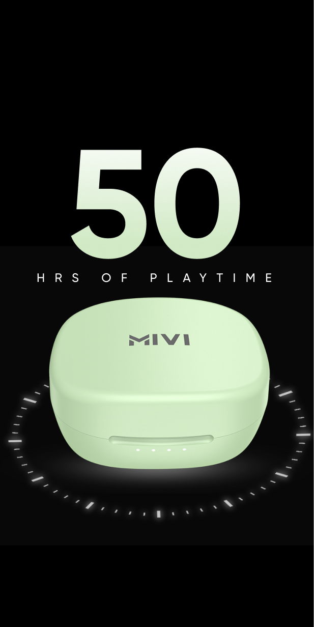 DuoPods K2 - 40+ Hours Charging - Mobile