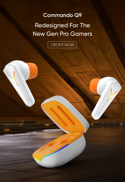 Commando Q9 Earbuds - Mobile