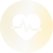 Heart monitor symbol in Model E smart watch