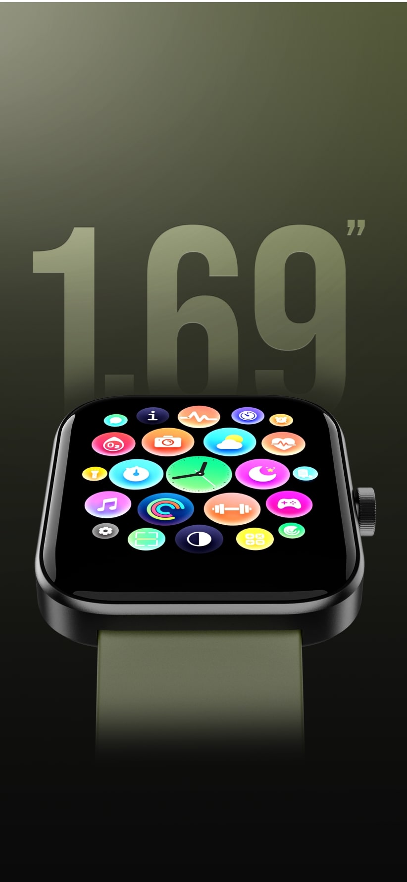 Model E smart watch with 1.69 HD display Image