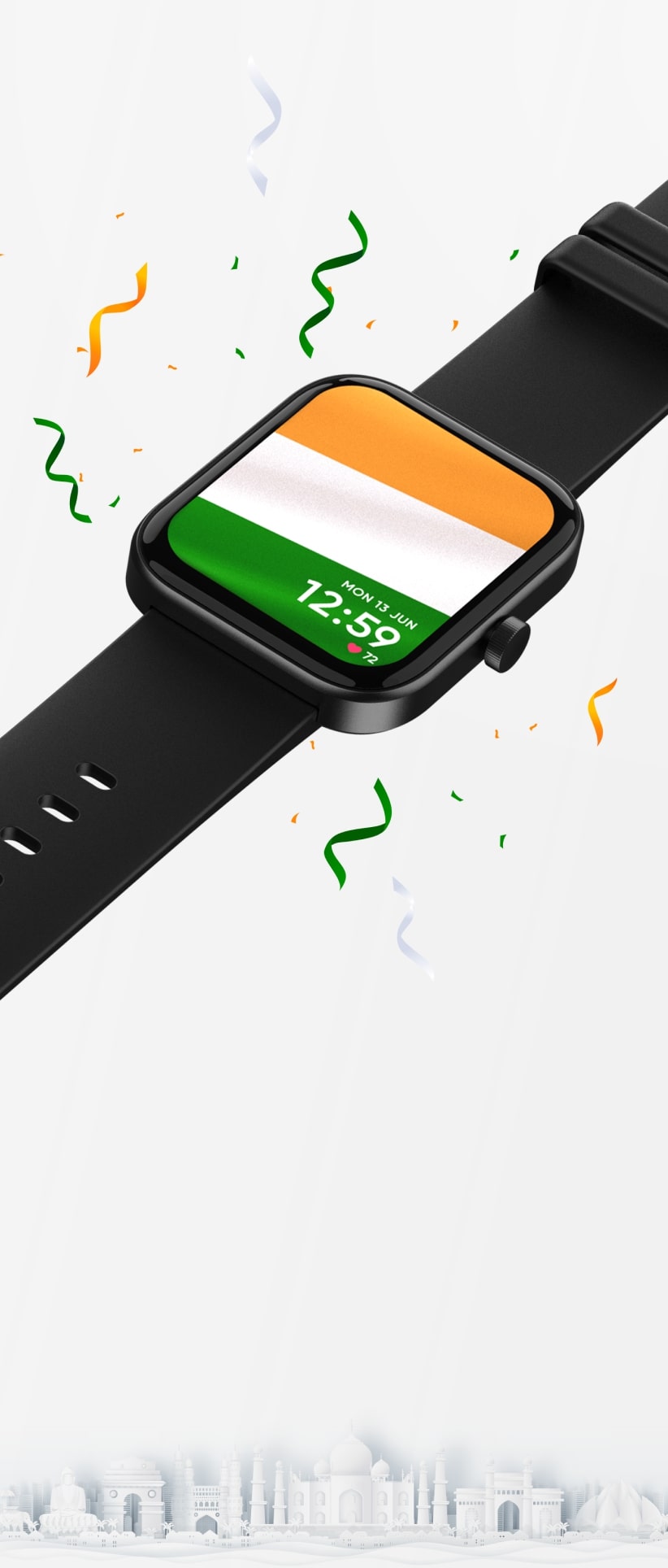 Model E smart watch is by Indian heart