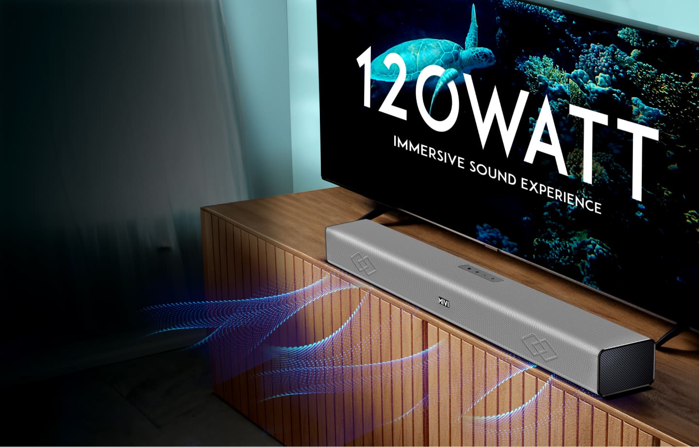 Fort S120 - 120 Watts Soundbar - Desktop