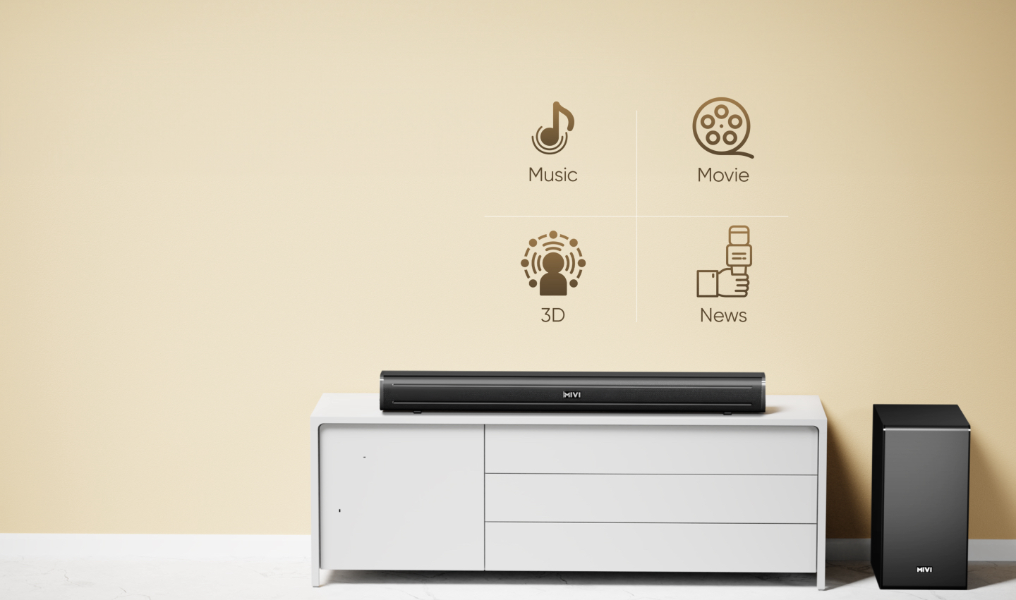 Fort S180 - Built for Cinematic Experience - Desktop