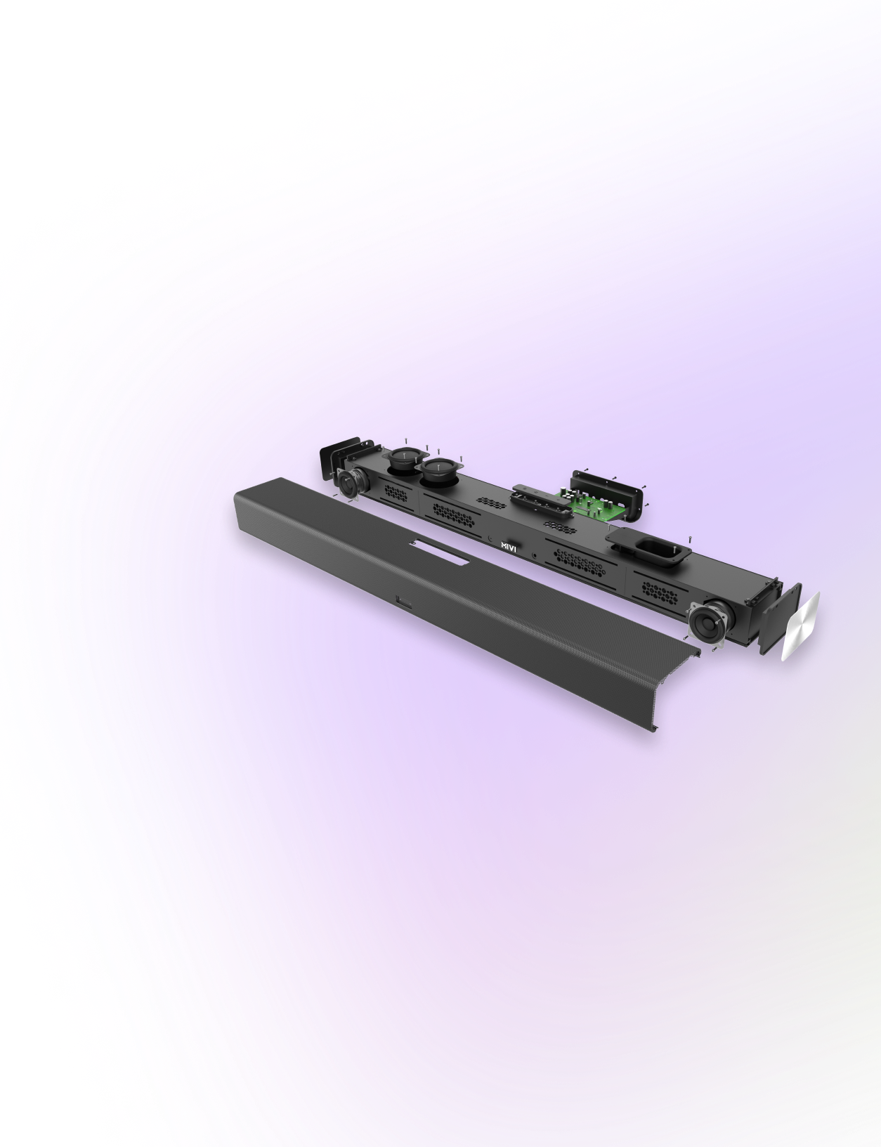 Fort 100 soundbar is providing with enriched sound