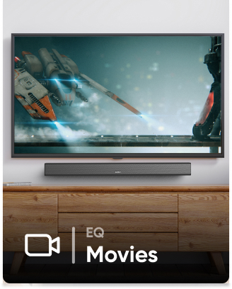 Soundbar Fort 100 entertainment view