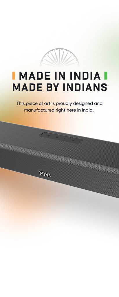 Soundbar Fort 100 is Made in India product