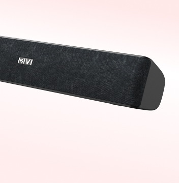 Fort 16 Soundbar designed with premium fabric