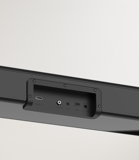 Soundbar Fort 200 connectors